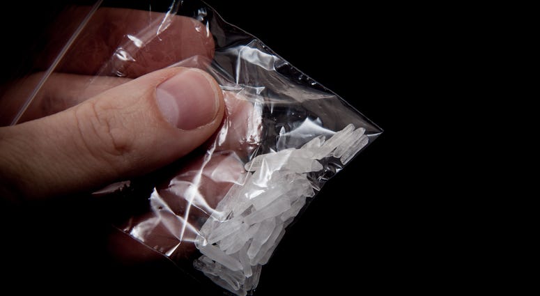 Bag of Methamphetamine