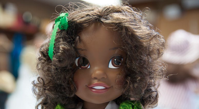 African American baby doll
