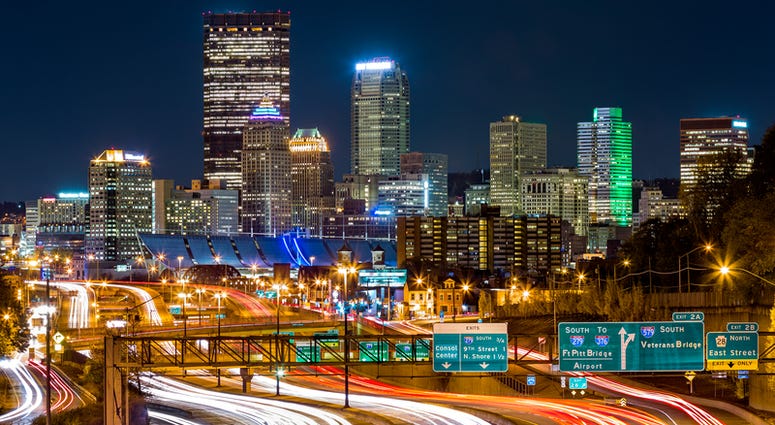 Pittsburgh from the Parkway North