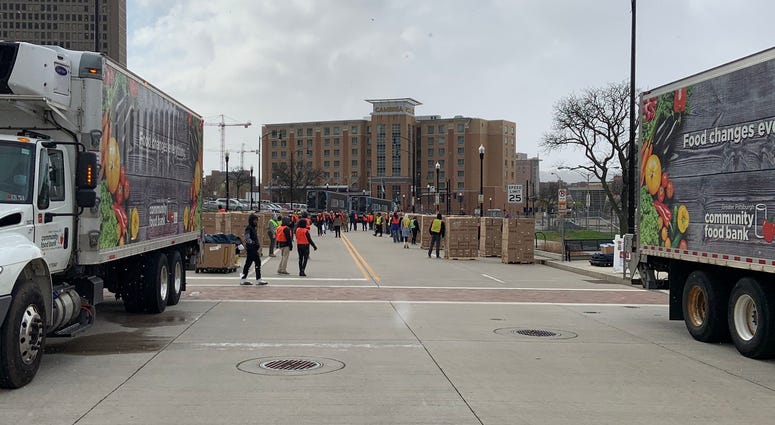 Food Distribution at PPG Paints Arena