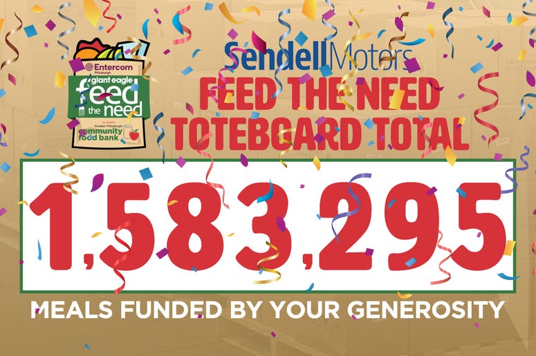 Sendell Motors Feed the Need Toteboard Total Sendell Motors Feed the Need Toteboard Total