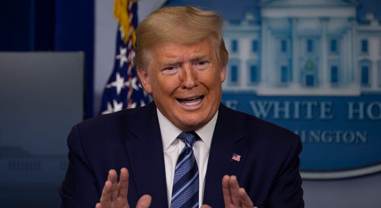 President Donald Trump .
