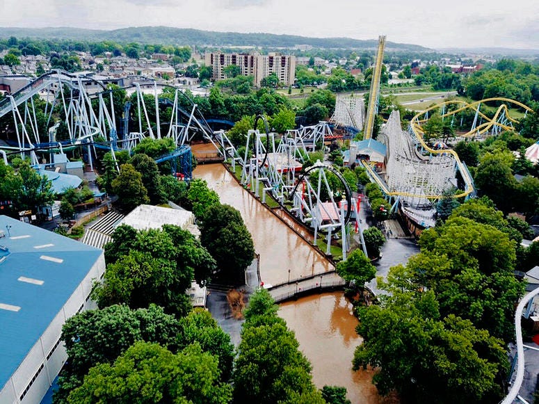 Hersheypark Flooding DO NOT USE