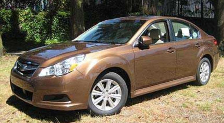 2011-2012 brown Subaru Legacy sedan