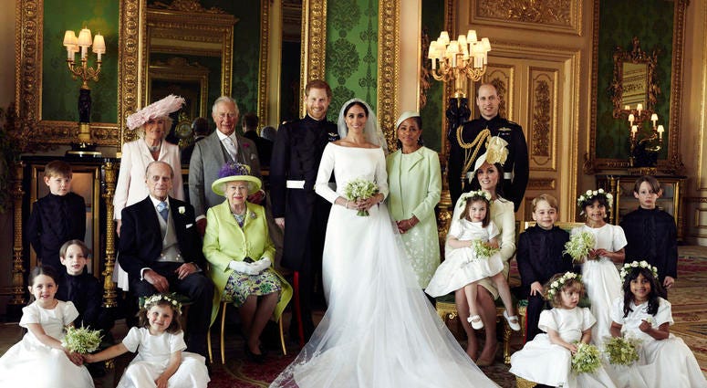Royal Wedding official photo DO NOT USE