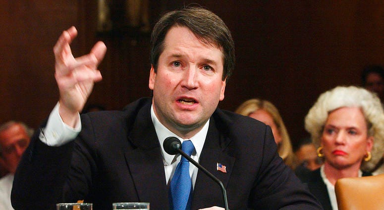 Brett Kavanaugh appears before the Senate Judiciary Committee on Capitol Hill in Washington. DO NOT USE