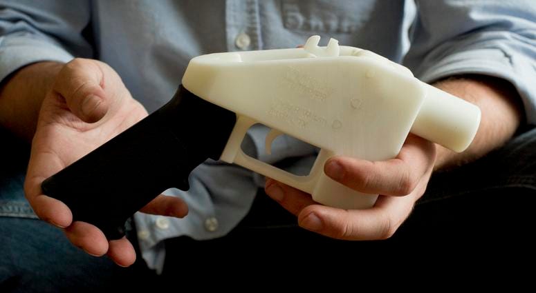 3D-printed gun 3D-printed gun