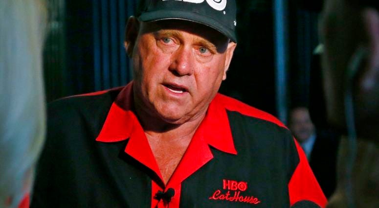 Dennis Hof, owner of the Moonlite BunnyRanch, a legal brothel near Carson City, Nevada Dennis Hof, owner of the Moonlite BunnyRanch, a legal brothel near Carson City, Nevada
