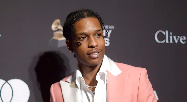 A$AP Rocky at Pre-Grammy Gala And Salute To Industry Icons in Beverly Hills A$AP Rocky at Pre-Grammy Gala And Salute To Industry Icons in Beverly Hills