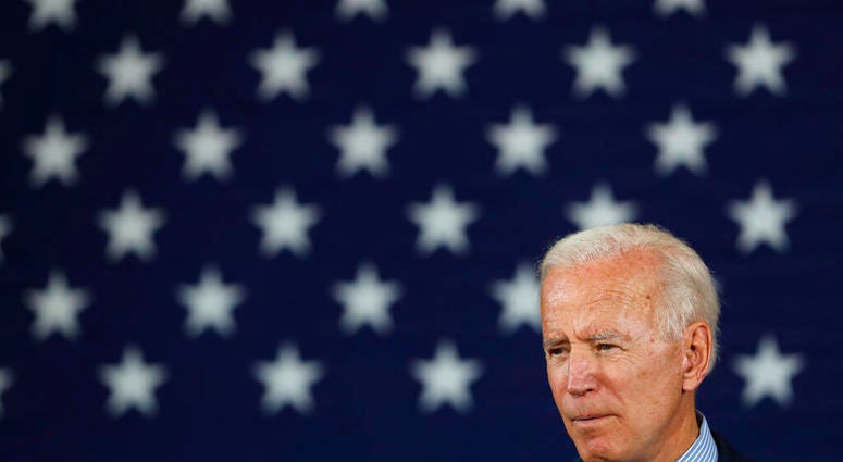 Democratic presidential candidate former Vice President Joe Biden speaks during a community event, Wednesday, Oct. 16, 2019, in Davenport, Iowa. Democratic presidential candidate former Vice President Joe Biden speaks during a community event, Wednesday, Oct. 16, 2019, in Davenport, Iowa.