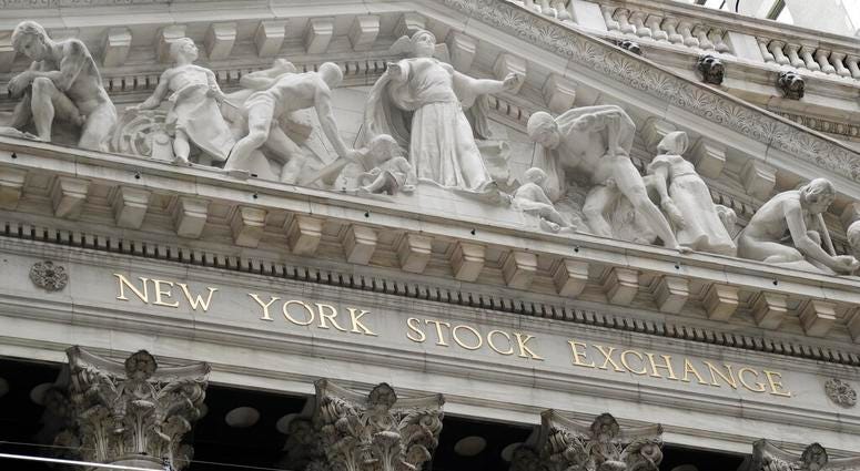 New York Stock Exchange in New York.