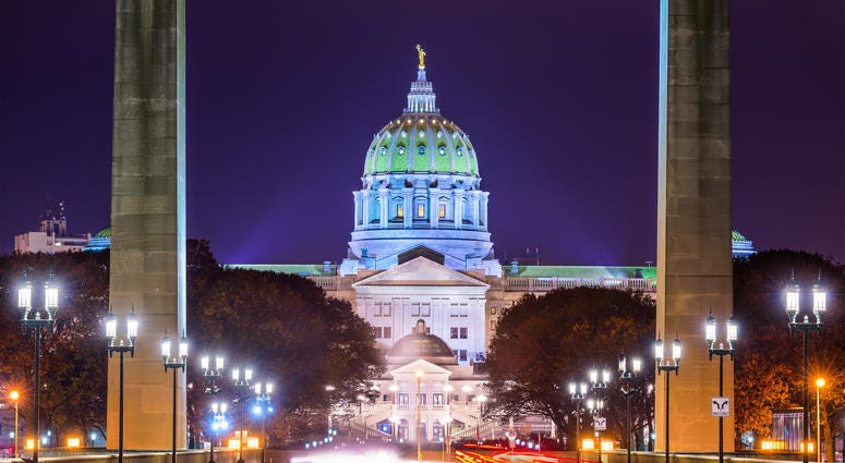 State Capitol in Harrisburg