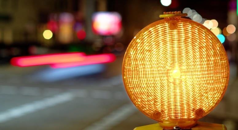 Road Work Sign