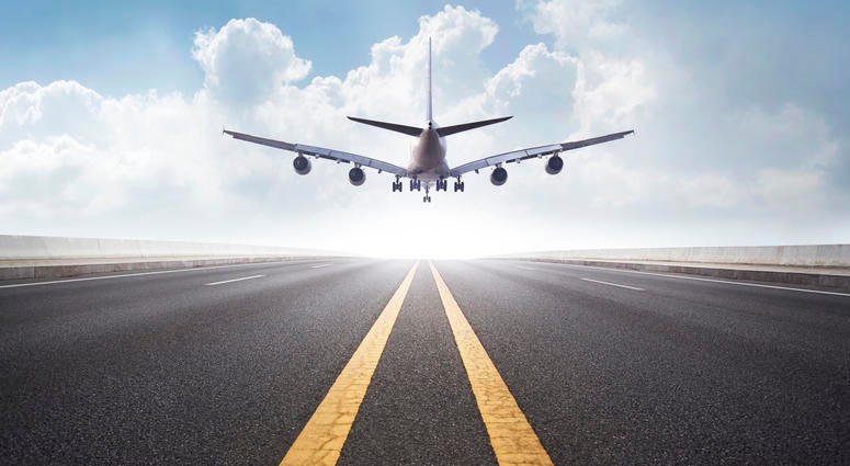 Aircraft landing Aircraft landing