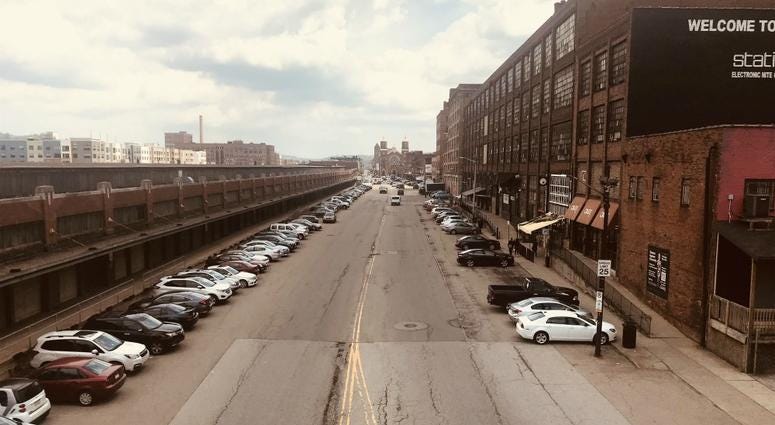 Smallman Street in the Strip District Strip District