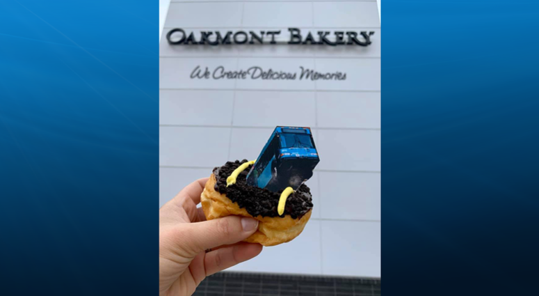 New Pittsburgh bus holehole donut