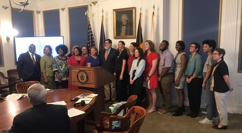 Bill Peduto with results from the Equality study