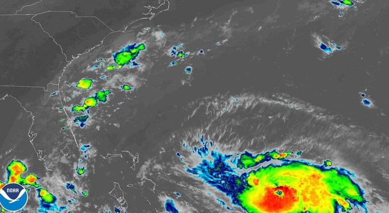 Satellite image of Hurricane Dorian on Friday, Aug. 30, 2019 Satellite image of Hurricane Dorian on Friday, Aug. 30, 2019