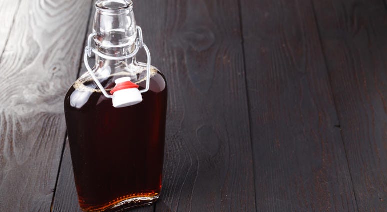 bottle of alcohol