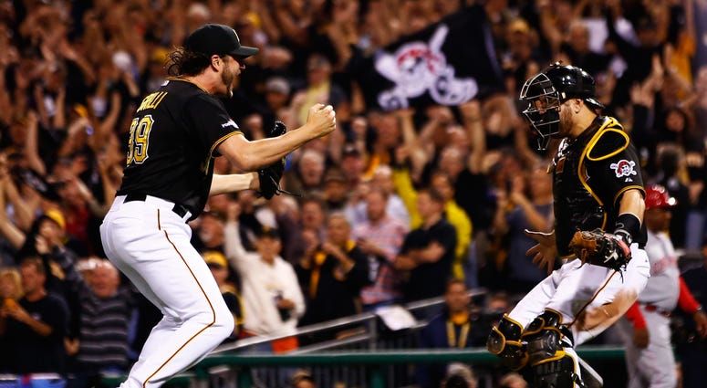 Jason Grilli/ Russell Martin 2013 NL Wild Card Game