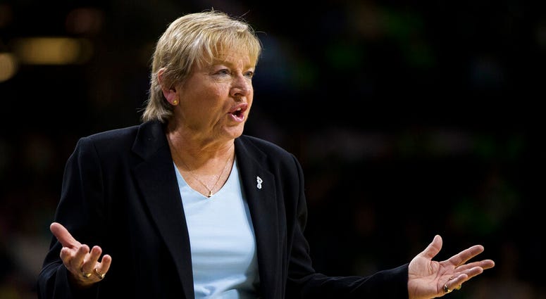 North Carolina coach Sylvia Hatchell North Carolina coach Sylvia Hatchell