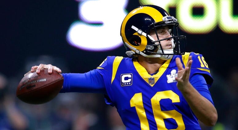 Los Angeles Rams' Jared Goff Los Angeles Rams' Jared Goff