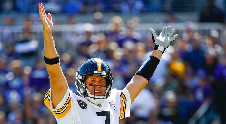 Pittsburgh Steelers quarterback Ben Roethlisberger Pittsburgh Steelers quarterback Ben Roethlisberger