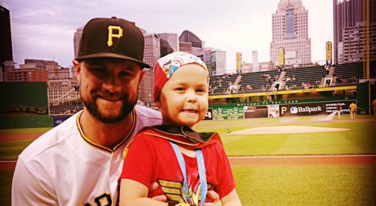 Jordy Mercer with Darran Dunlap