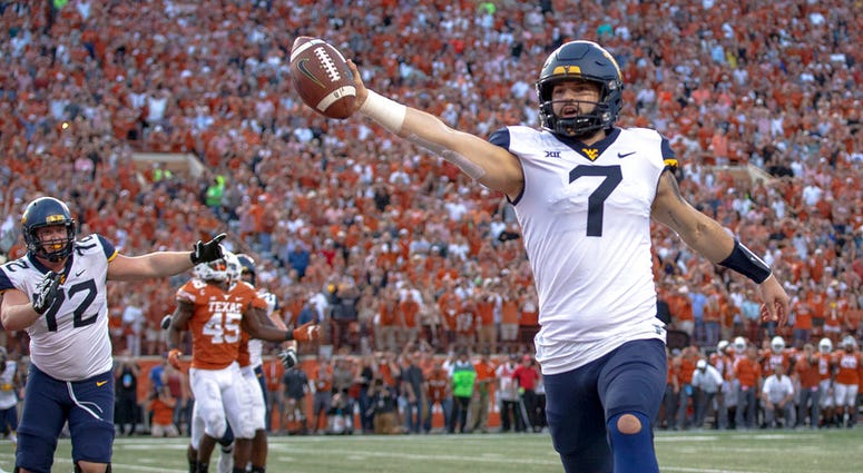 West Virginia quarterback Will Grier West Virginia quarterback Will Grier
