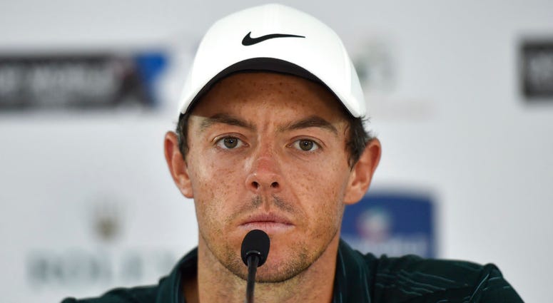 Rory McIlroy gives a press conference ahead of the DP World Tour Championship golf tournament in Dubai, United Arab Emirates Rory McIlroy gives a press conference ahead of the DP World Tour Championship golf tournament in Dubai, United Arab Emirates