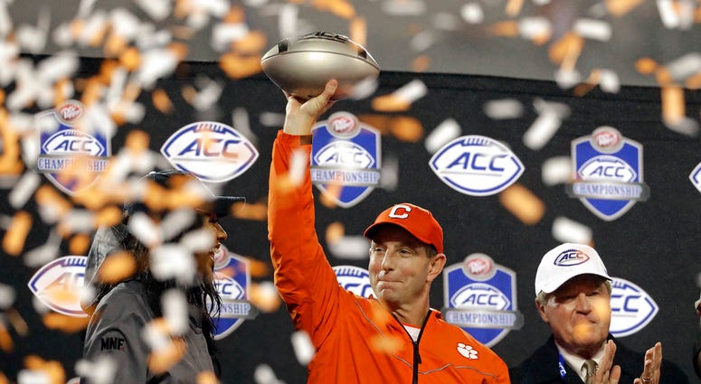 Clemson head coach Dabo Swinney Clemson head coach Dabo Swinney
