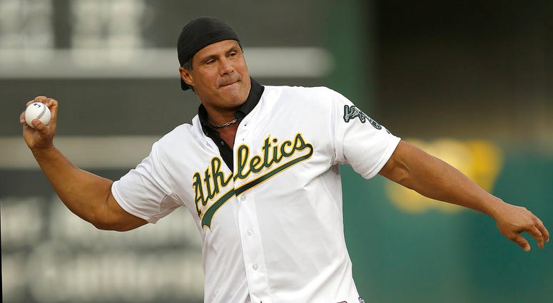Former Oakland Athletics player Jose Canseco Former Oakland Athletics player Jose Canseco