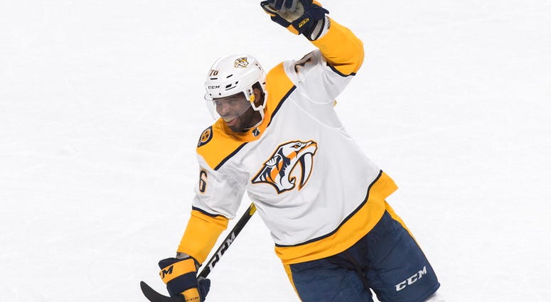 Nashville Predators' P.K. Subban Nashville Predators' P.K. Subban