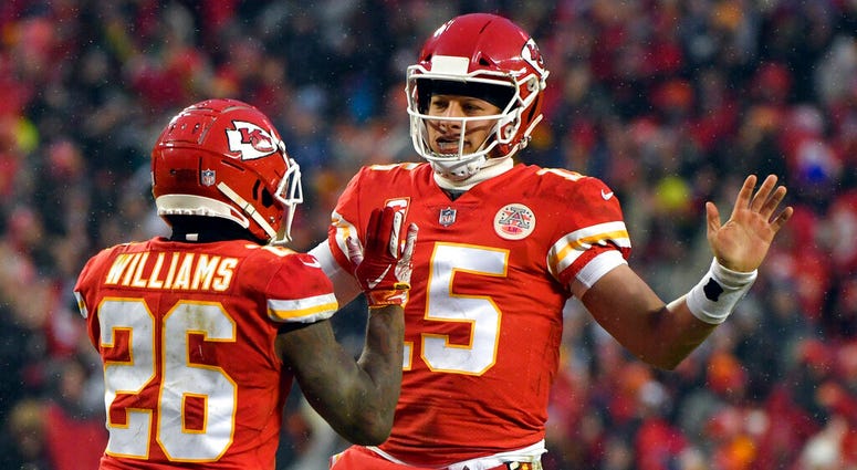 Kansas City Chiefs quarterback Patrick Mahomes Kansas City Chiefs quarterback Patrick Mahomes