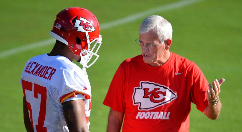 Chiefs defensive coordinator Bob Sutton AP DO NOT USE