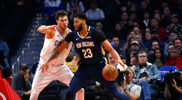 New Orleans Pelicans' Anthony Davis New Orleans Pelicans' Anthony Davis