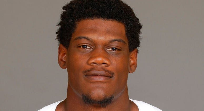 Randy Gregory of the Dallas Cowboys NFL football team. AP DO NOT USE