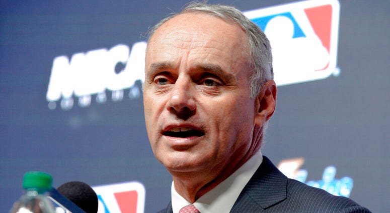 Major League Baseball commissioner Rob Manfred Major League Baseball commissioner Rob Manfred