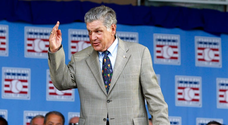 National Baseball Hall of Famer Tom Seaver arrives for an induction ceremony at the Clark Sports Center in Cooperstown, N.Y. National Baseball Hall of Famer Tom Seaver arrives for an induction ceremony at the Clark Sports Center in Cooperstown, N.Y.