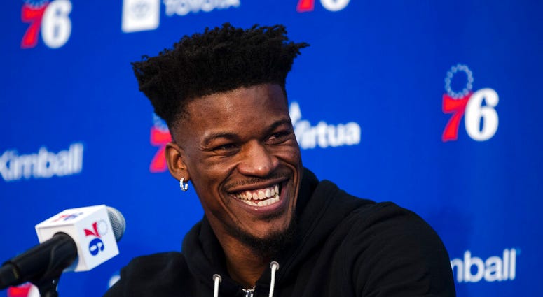 Philadelphia 76ers' Jimmy Butler Philadelphia 76ers' Jimmy Butler