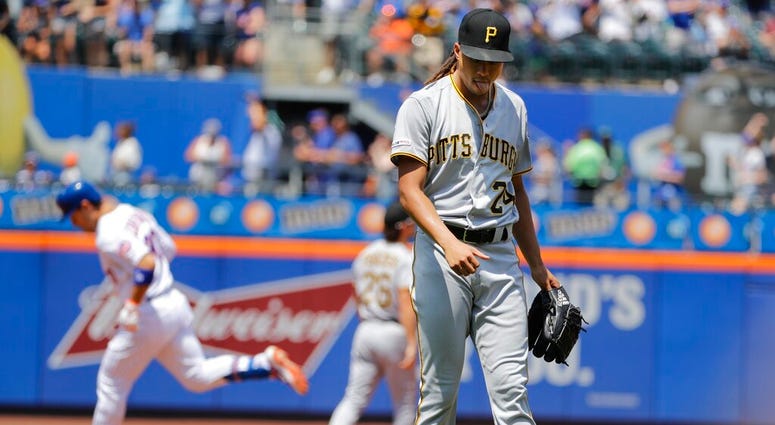 Pittsburgh Pirates starting pitcher Chris Archer Pittsburgh Pirates starting pitcher Chris Archer delivers during the first inning of a baseball game against the St. Louis Cardinals in Pittsburgh, Tuesday, July 23, 2019.