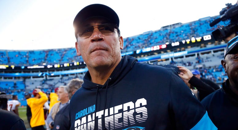 Carolina Panthers head coach Ron Rivera