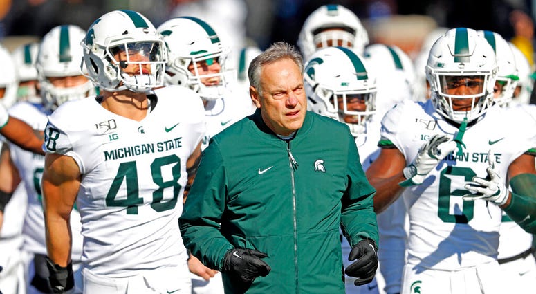 Michigan State head coach Mark Dantonio