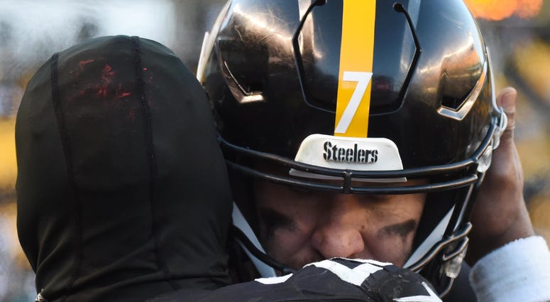 Ben Roethlisberger And Le'Veon Bell Ben Roethlisberger And Le'Veon Bell