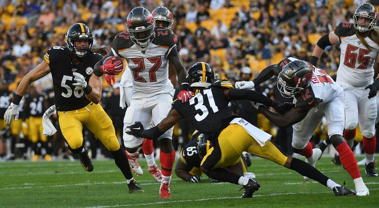 Pittsburgh Steelers vs Tampa Bay Buccaneers at Heinz Field on August 9, 2019 Pittsburgh Steelers vs Tampa Bay Buccaneers at Heinz Field on August 9, 2019