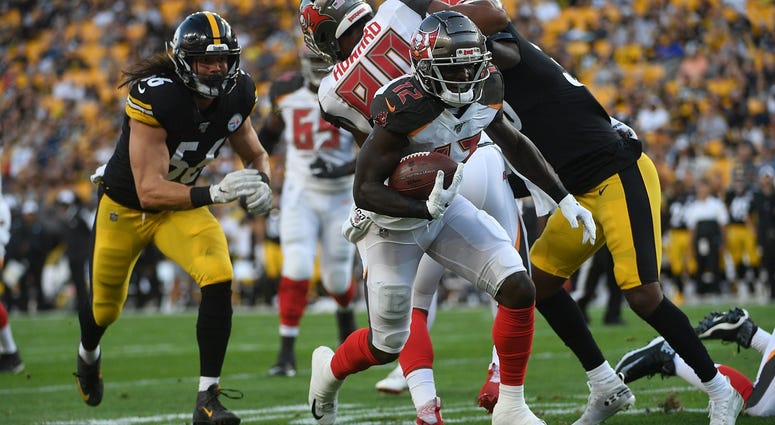 Pittsburgh Steelers vs Tampa Bay Buccaneers at Heinz Field on August 9, 2019 Pittsburgh Steelers vs Tampa Bay Buccaneers at Heinz Field on August 9, 2019