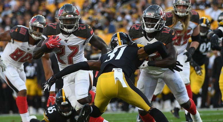 Pittsburgh Steelers vs Tampa Bay Buccaneers at Heinz Field on August 9, 2019 Pittsburgh Steelers vs Tampa Bay Buccaneers at Heinz Field on August 9, 2019