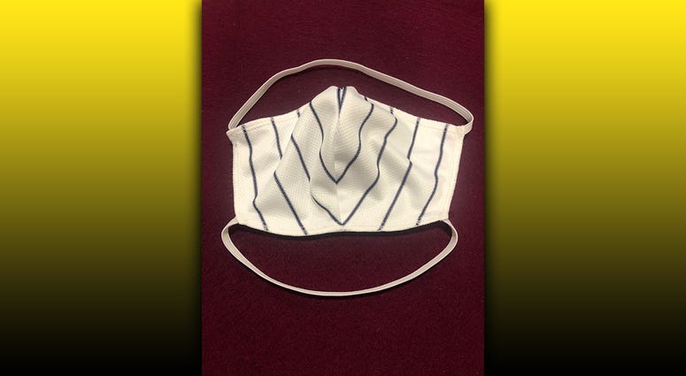 Hospital Mask From Baseball Uniform Material Hospital Mask From Baseball Uniform Material