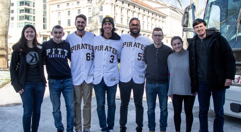 Pirates on the 2019 Care-a-van
