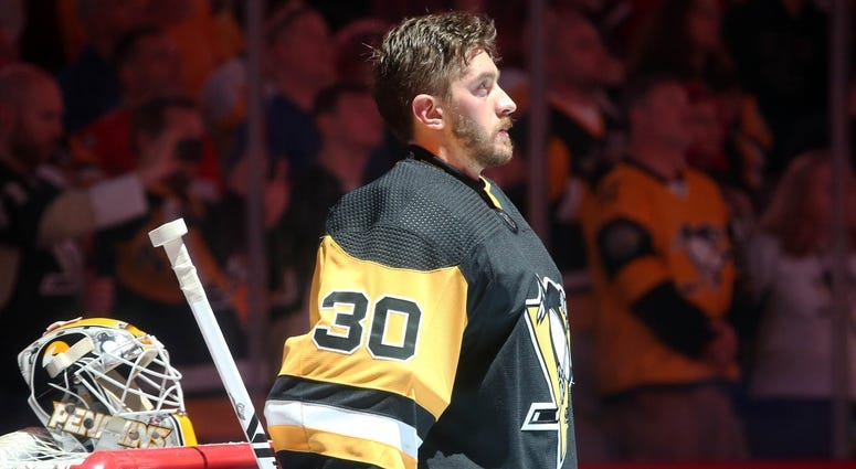 Matt Murray of the Pittsburgh Penguins Matt Murray of the Pittsburgh Penguins
